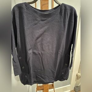 Talbots medium navy sweater
